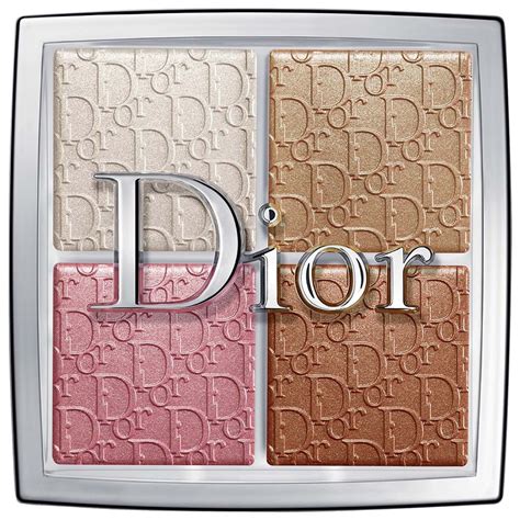 dior backstage highlight and blush.